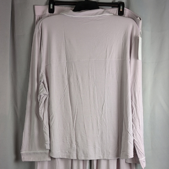Cozy Earth Classic Bamboo Pajama Set with Collared Top. NWT. XXXL. - Picture 7 of 13